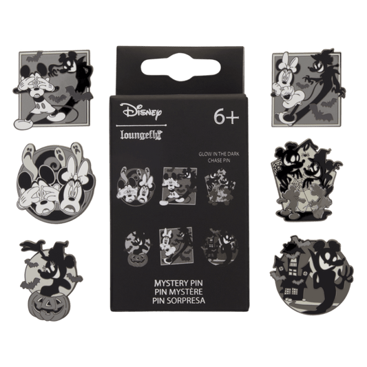 Disney - Mickey & Minnie Ghost Mystery Box Pin Assortment (Display of 12)