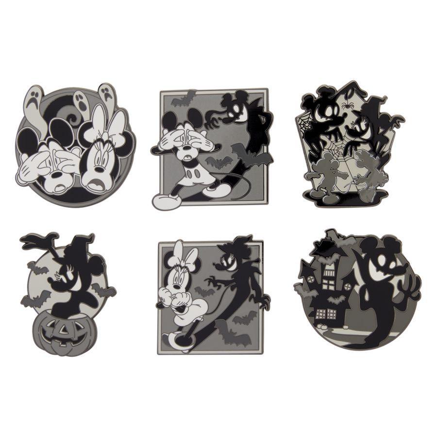 Disney - Mickey & Minnie Ghost Mystery Box Pin Assortment (Display of 12)