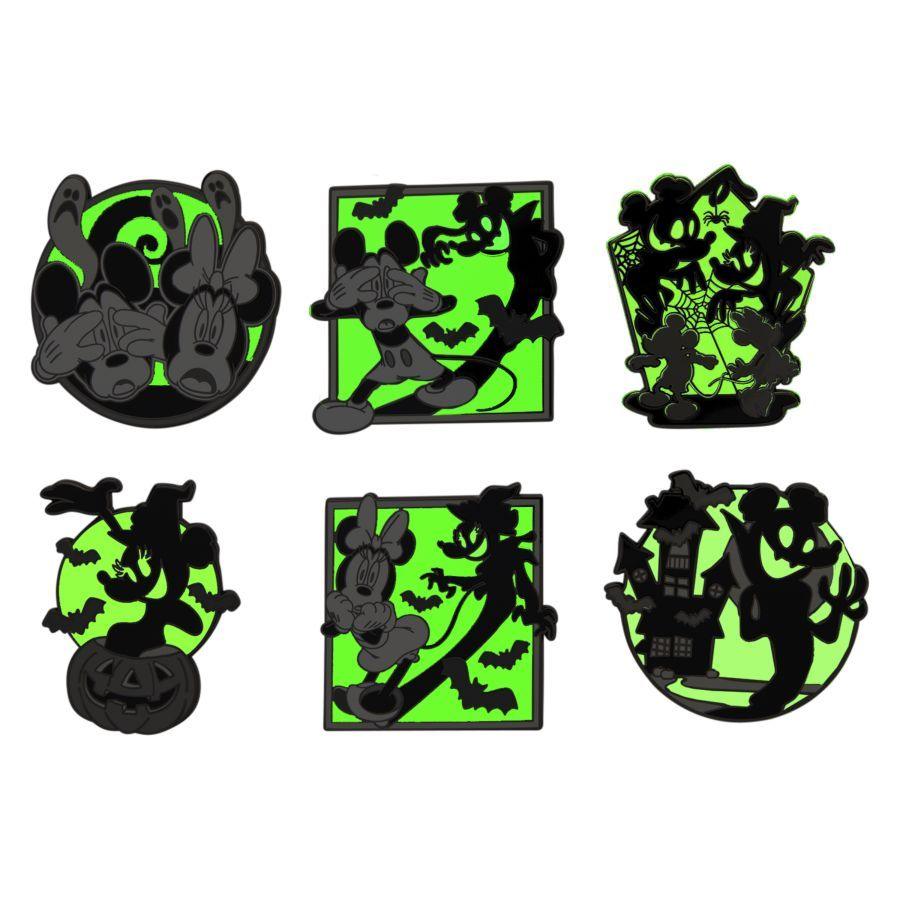 Disney - Mickey & Minnie Ghost Mystery Box Pin Assortment (Display of 12)