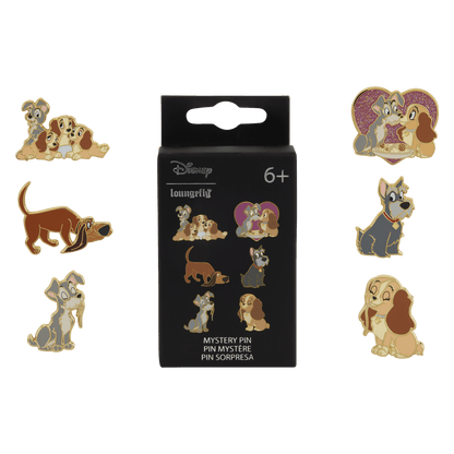 Lady & the Tramp - Mystery Box Pin Assortment (Display of 12)