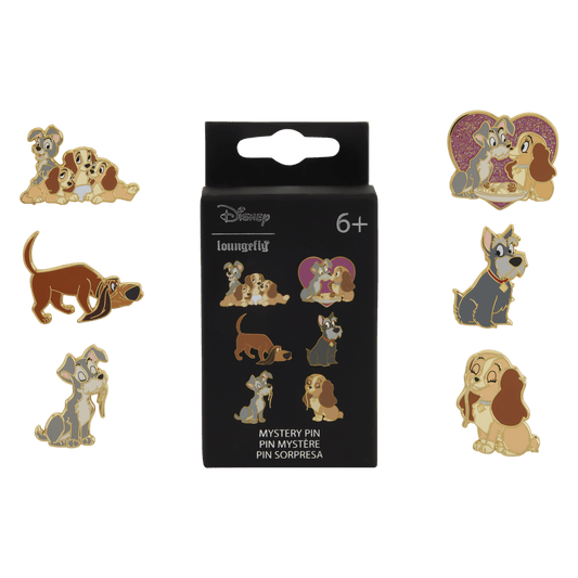Lady & the Tramp - Mystery Box Pin Assortment (Display of 12)