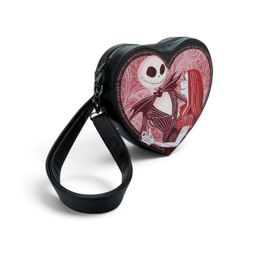 The Nightmare Before Christmas - Jack & Sally Heart Exclusive Figural Crossbody Bag
