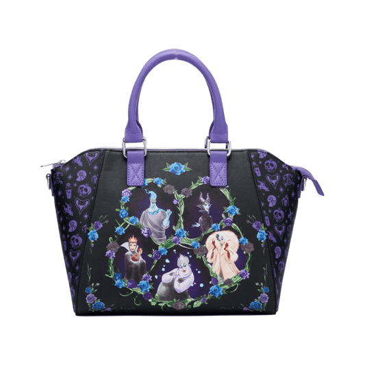 Disney - Villains Icons Floral US Exclusive Satchel Bag