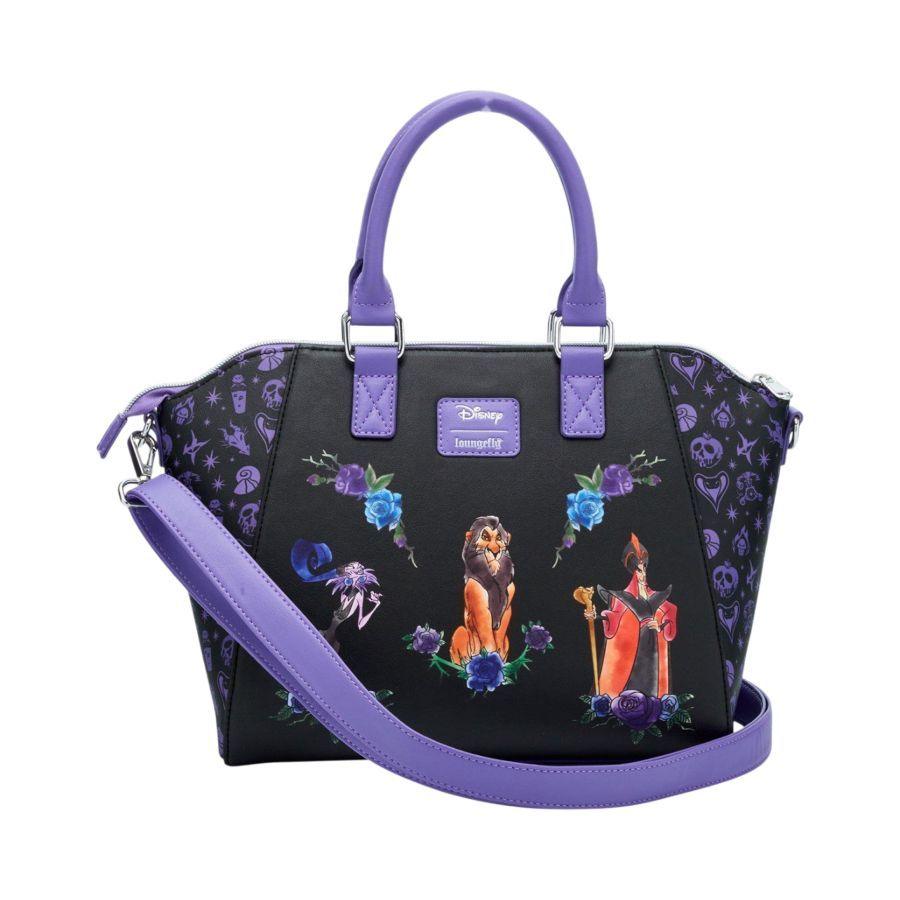 Disney - Villains Icons Floral US Exclusive Satchel Bag