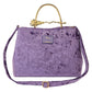 Hocus Pocus - Velvet Broom Handle Handbag