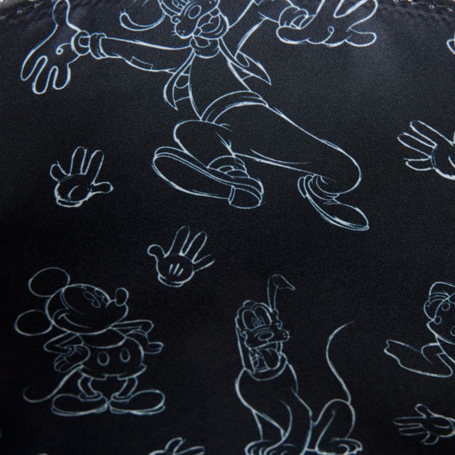 Disney - Mickey Mouse Sketched Crossbody Bag