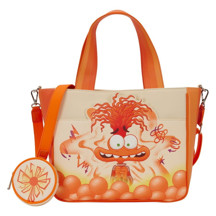 Inside Out 2 - Anxiety Tote Bag (with Coin Bag)