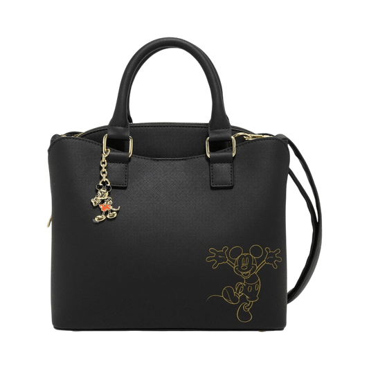 Mickey Mouse - Minimal Gold Foil Cross Body Bag Tote