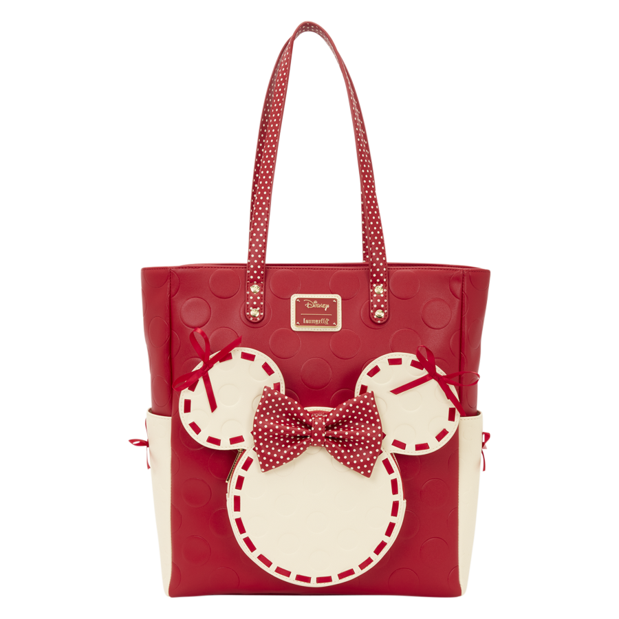 Disney - Minnie Mouse Rock the Dots Coquette Tote Bag