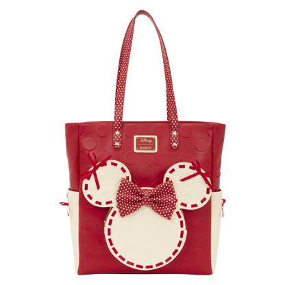Disney - Minnie Mouse Rock the Dots Coquette Tote Bag