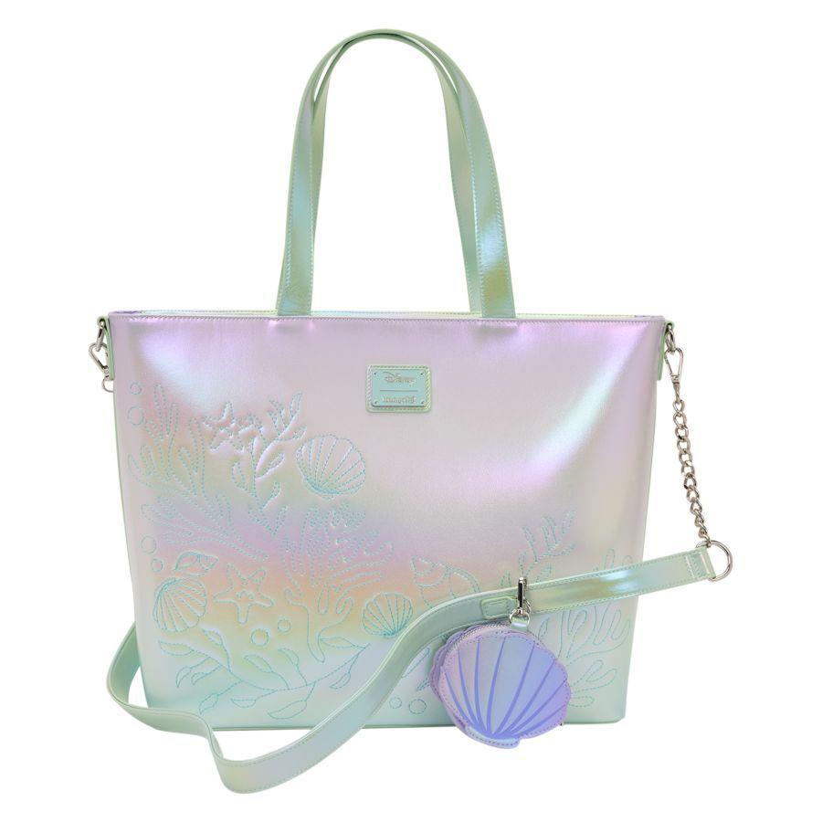 Little Mermaid (1989) - Ariel & Flounder Tote Bag w/Coin Bag