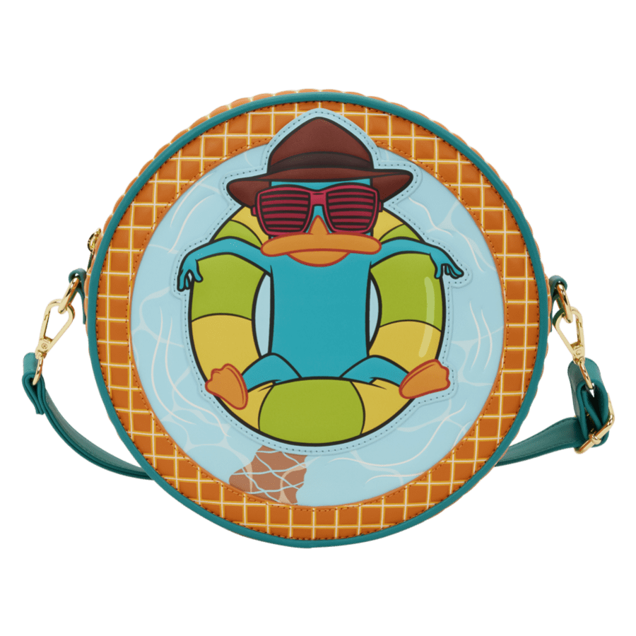 Phineas & Ferb - Perry the Platypus Pool Crossbody Bag