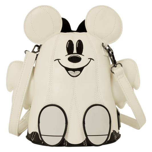 Disney - Mickey & Minnie Ghost Glow Figural Crossbody Bag