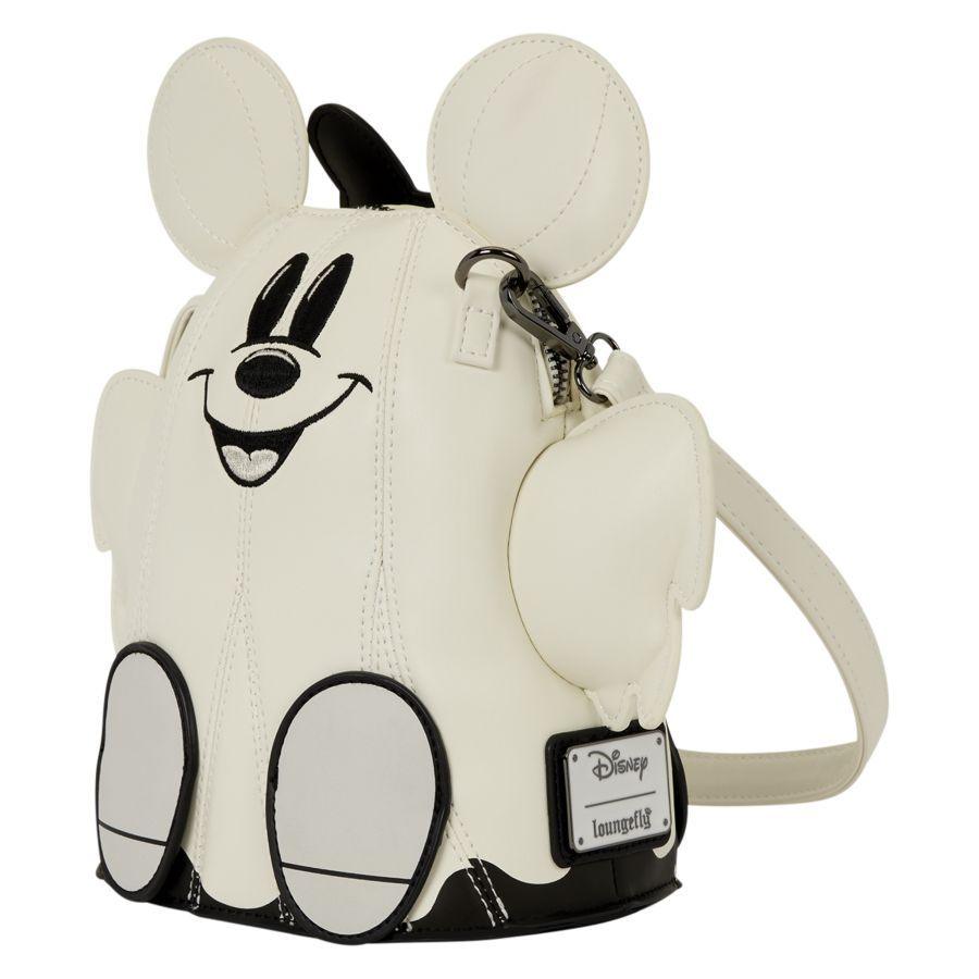 Disney - Mickey & Minnie Ghost Glow Figural Crossbody Bag