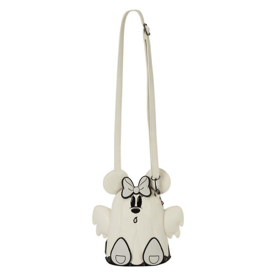 Disney - Mickey & Minnie Ghost Glow Figural Crossbody Bag