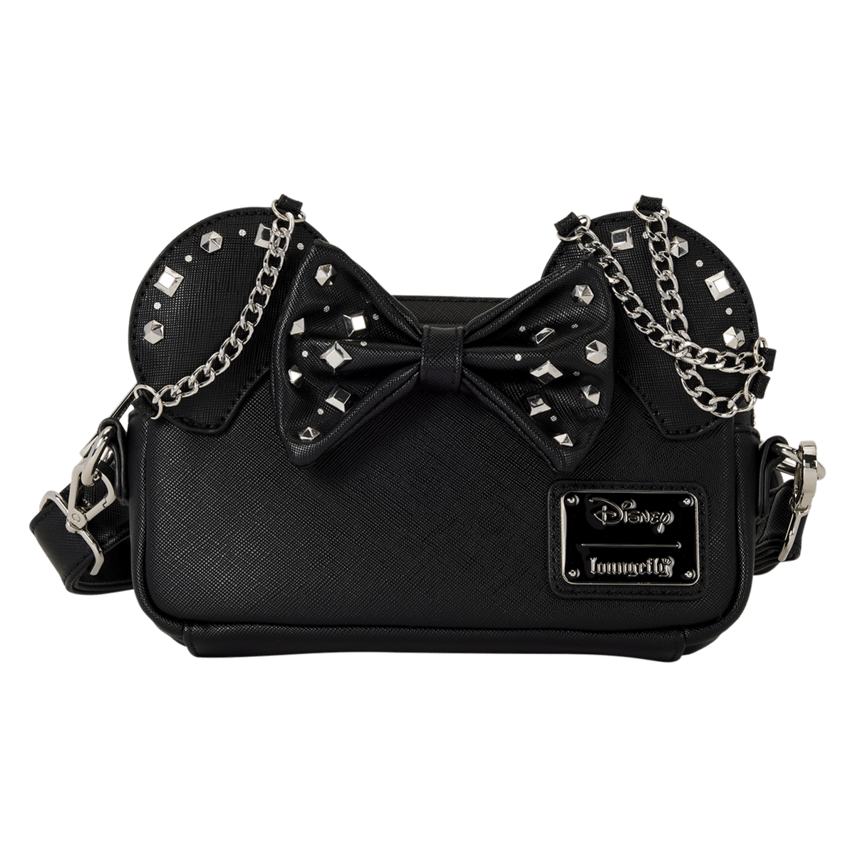 Disney - Minnie Mouse Studs & Chains Sling Crossbody Bag