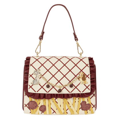 Lady & the Tramp - Spaghetti Dinner Charm Crossbody Bag