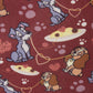 Lady & the Tramp - Spaghetti Dinner Charm Crossbody Bag