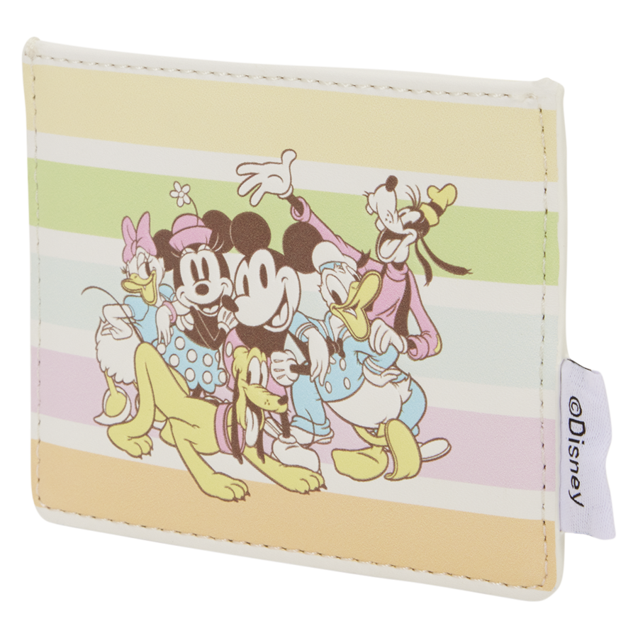 Disney - Mickey & Friends Rainbow Stripes Card Holder