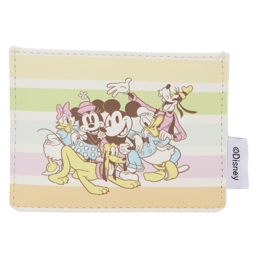 Disney - Mickey & Friends Rainbow Stripes Card Holder