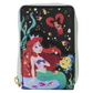The Little Mermaid (1989) 35th Anniversary - Life Is The Bubbles Zip Around Wallet
