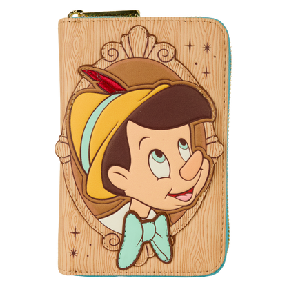 Pinocchio - Portrait Zip Around Wallet