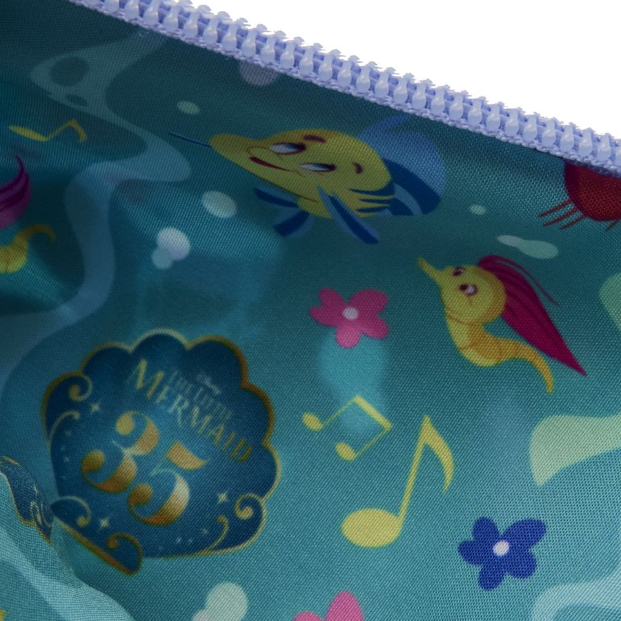 The Little Mermaid (1989) 35th Anniversary - Life Is The Bubbles Nylon Purse