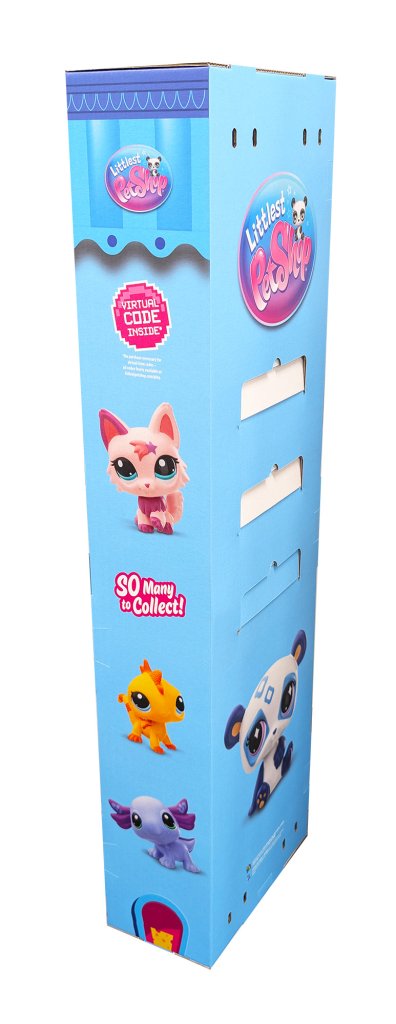 Littlest Pet Shop Sidekick Display w/ 49 Pet Surprise Blinds