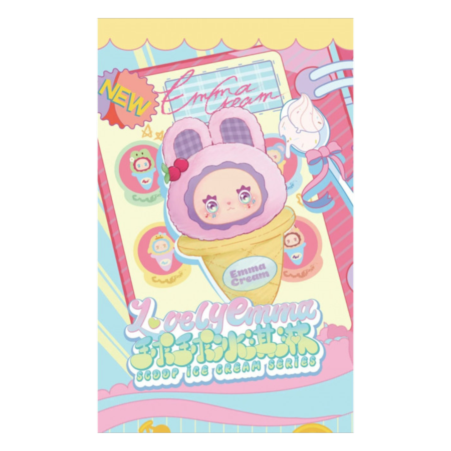 Lovely Emma - Scoop Ice Cream Series Plush Blind Bag (Display of 8)