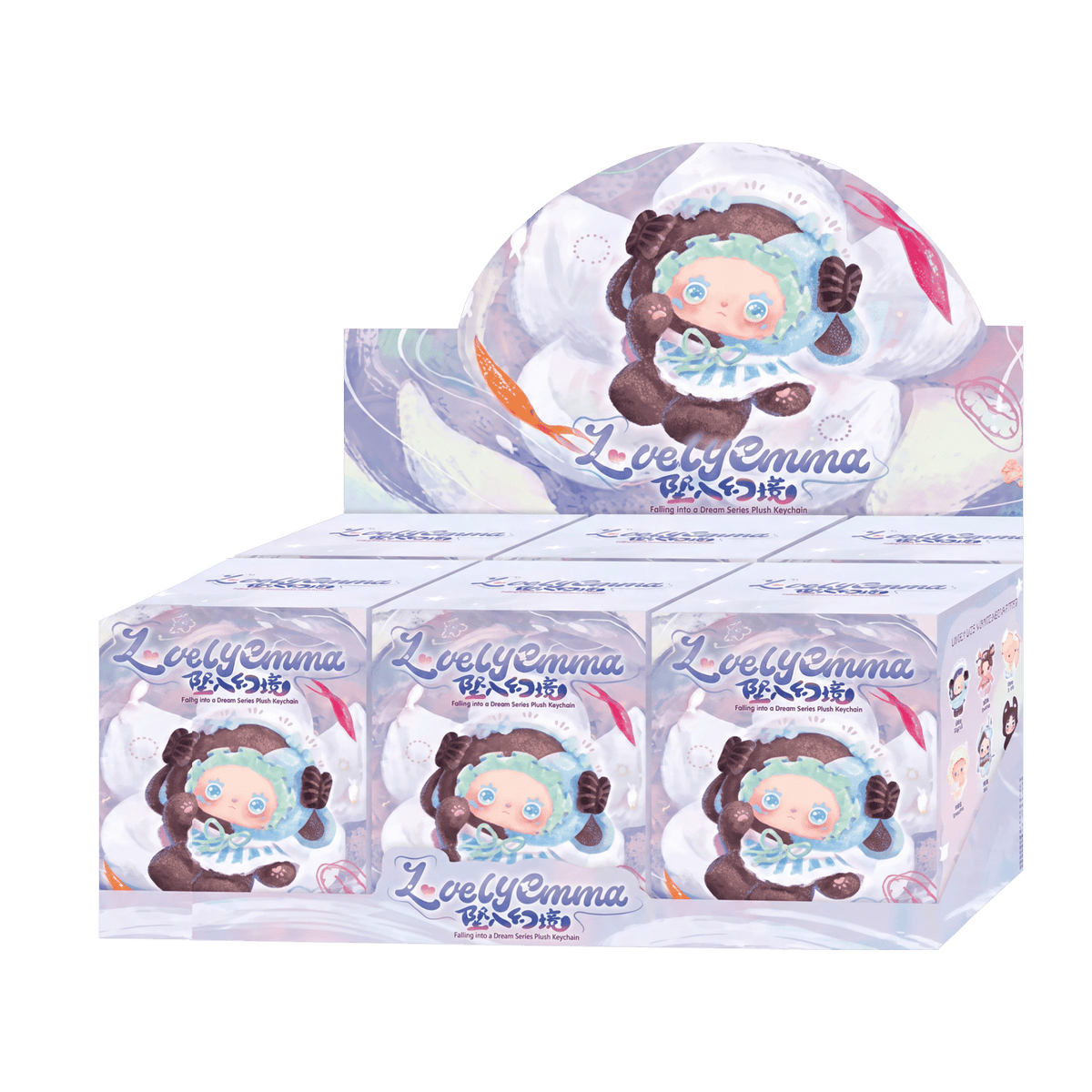 Lovely Emma - Falling into a Dream Series Plush Keychain Blind Box (Display of 6)