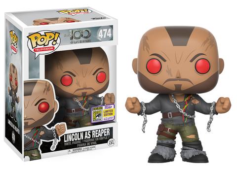 The 100 - Lincoln as Reaper 2017 San Diego Comic Con Exclusive LE 750 Pcs Pop! Vinyl #474