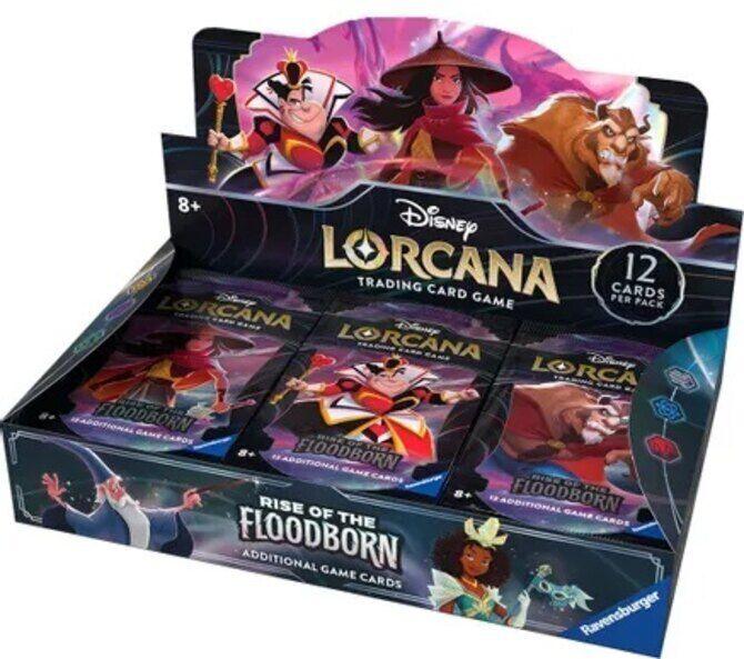 Disney Lorcana TCG - S2 Rise Of The Floodborn Additional Game Cards Booster Box