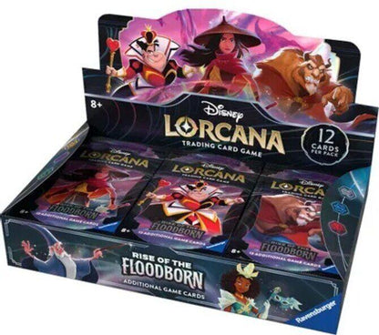 Disney Lorcana TCG - S2 Rise Of The Floodborn Additional Game Cards Booster Box