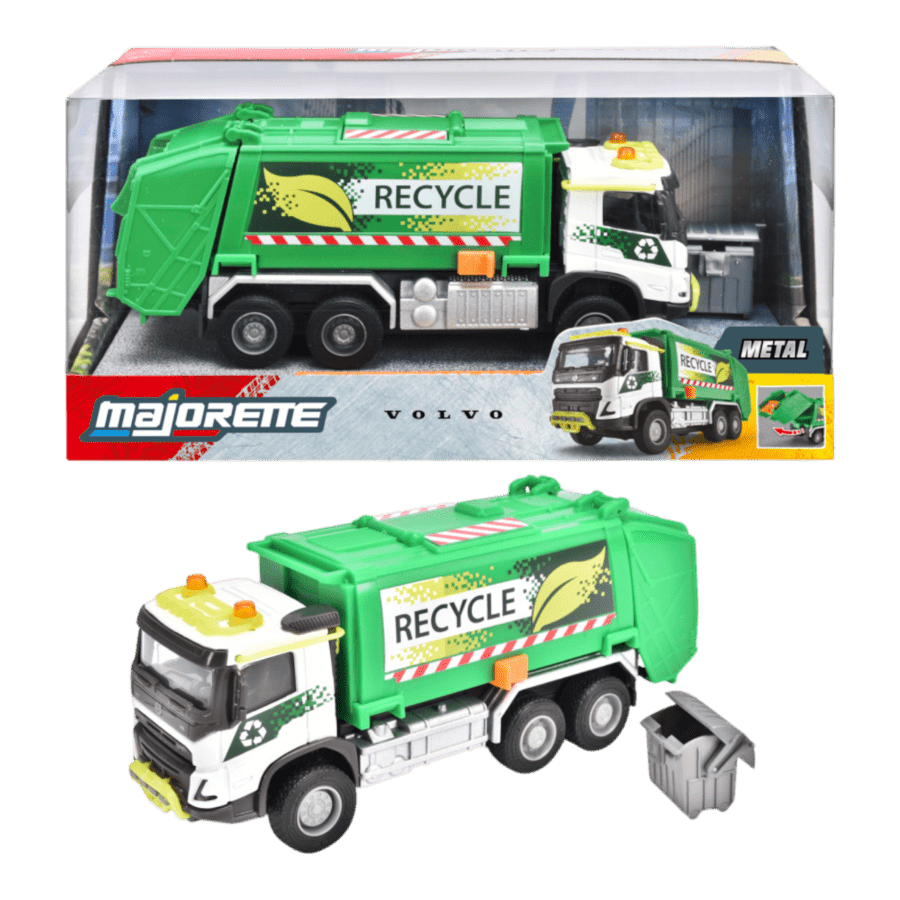Majorette - Volvo FMX Truck Garbage Collector
