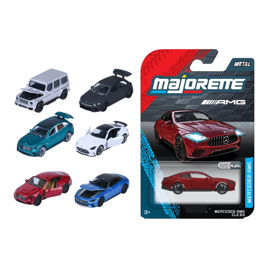 Majorette - 1:64 Mercedes AMG Premium Cars 12ct H/S