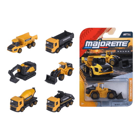 Majorette - Volvo Construction Premium 12 Count (Hangsell)