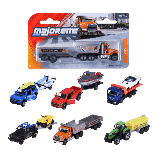 Majorette - 1:64 City Trailer 12ct H/S