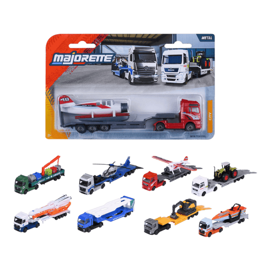 Majorette - 1:64 City Transporter 12ct H/S
