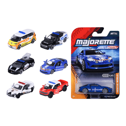 Majorette - 1:64 Rescue World Premium Cars 12ct H/S