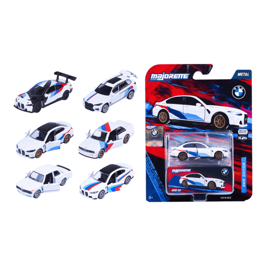 Majorette - 1:64 BMW Deluxe Cars 12ct H/S