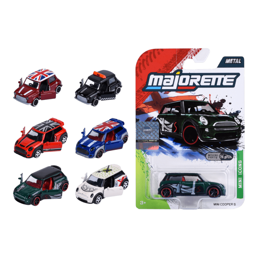 Majorette - 1:64 Mini Premium Cars 12ct H/S