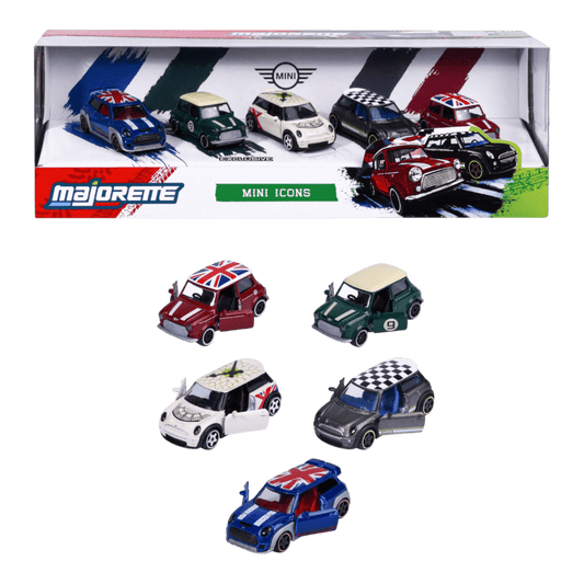 Majorette - 1:64 Mini 5 Vehicle Giftpack