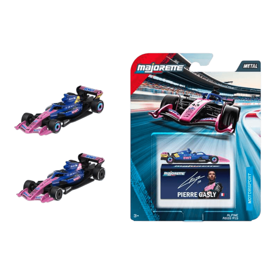 Majorette - 1:64 Motorsport Alpine Deluxe Cars 12ct H/S