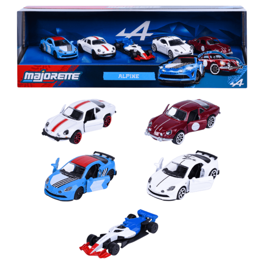 Majorette - Alpine 5 Vehicle Giftpack