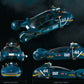 Blade Runner - Deckard's Police Spinner 11" Diecast Ship