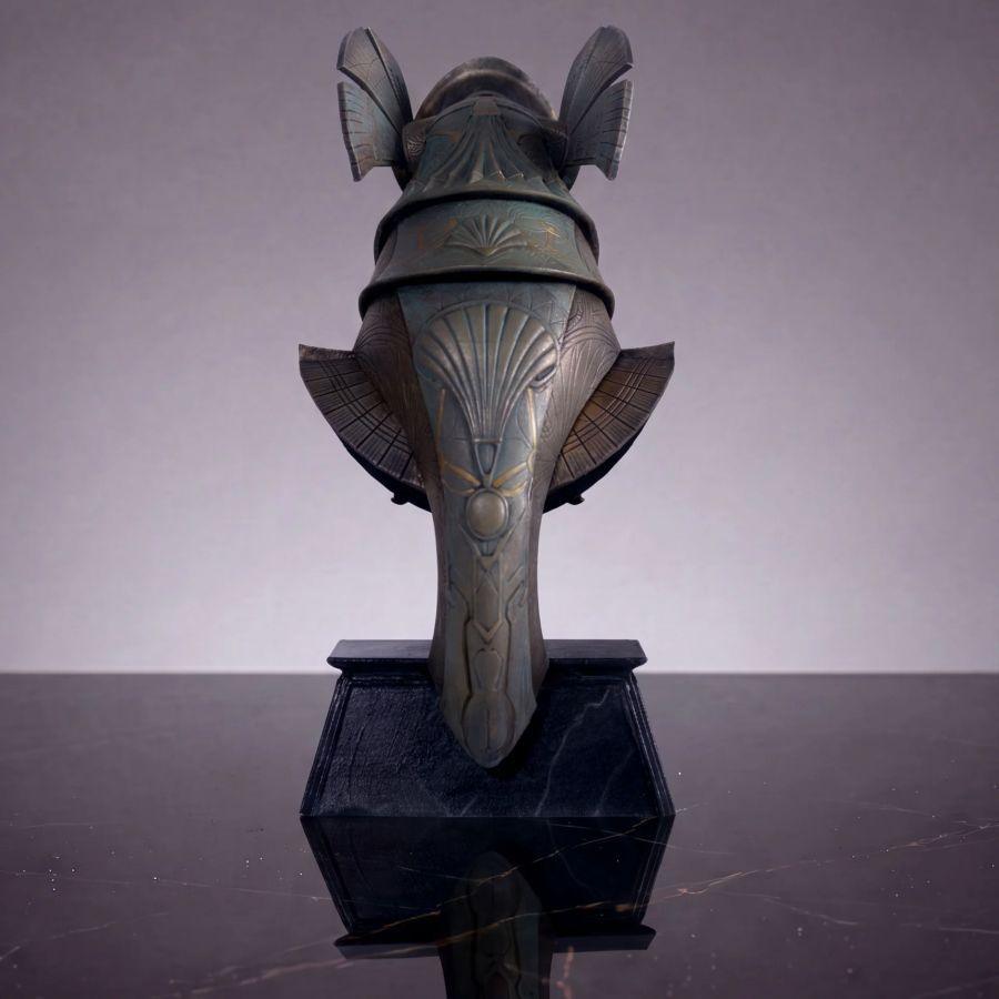 Stargate - Horus Guard Helmet on Base Desktop Replica