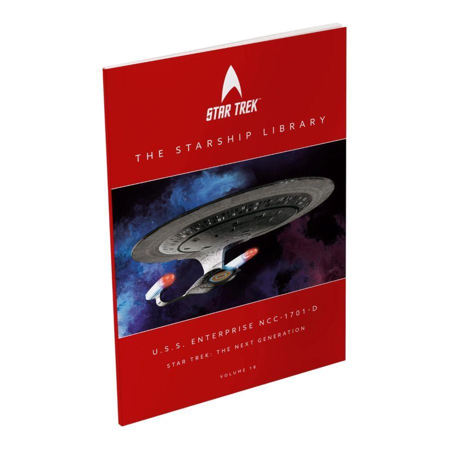 Star Trek: The Next Generation - U.S.S. Enterprise NCC-1701-D Diecast Ship & Book