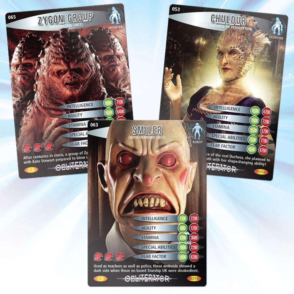 Doctor Who - Battle in time: Obliterator Trading Cards (Display of 36)