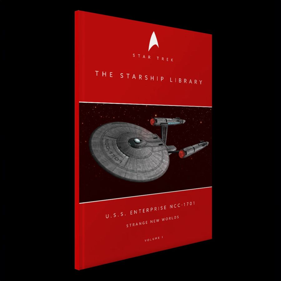 Star Trek: Strange New Worlds - U.S.S. Enterprise NCC-1701 Diecast Ship & Book