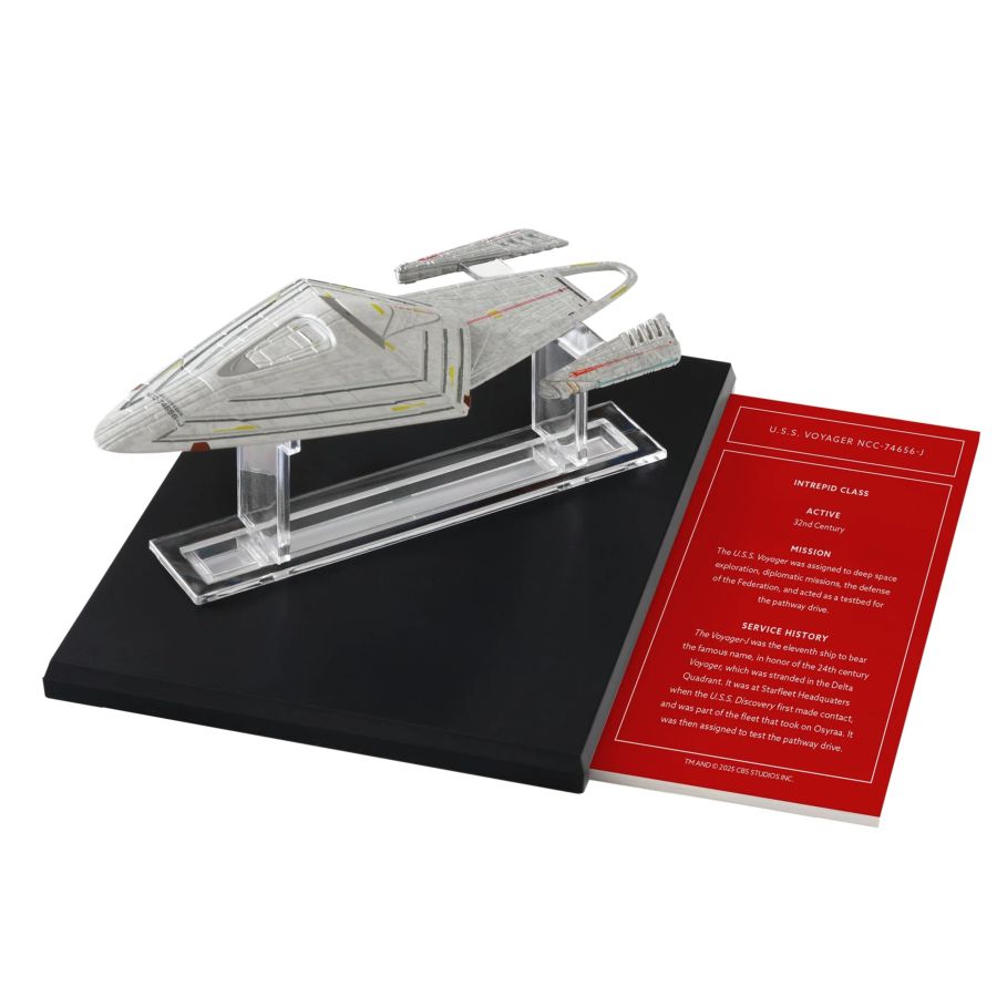 Star Trek: Discovery - Voyager-J Die-cast Ship & Book